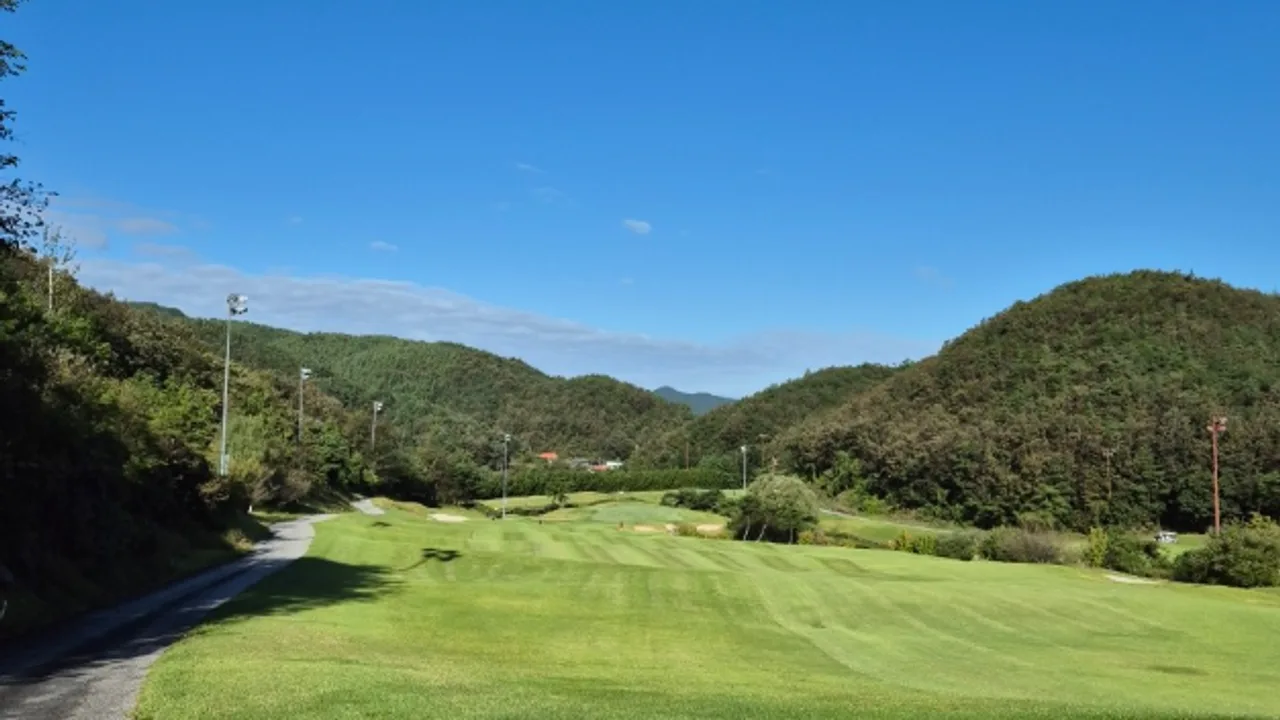 안동리버힐(구 고은) 골프장 사진